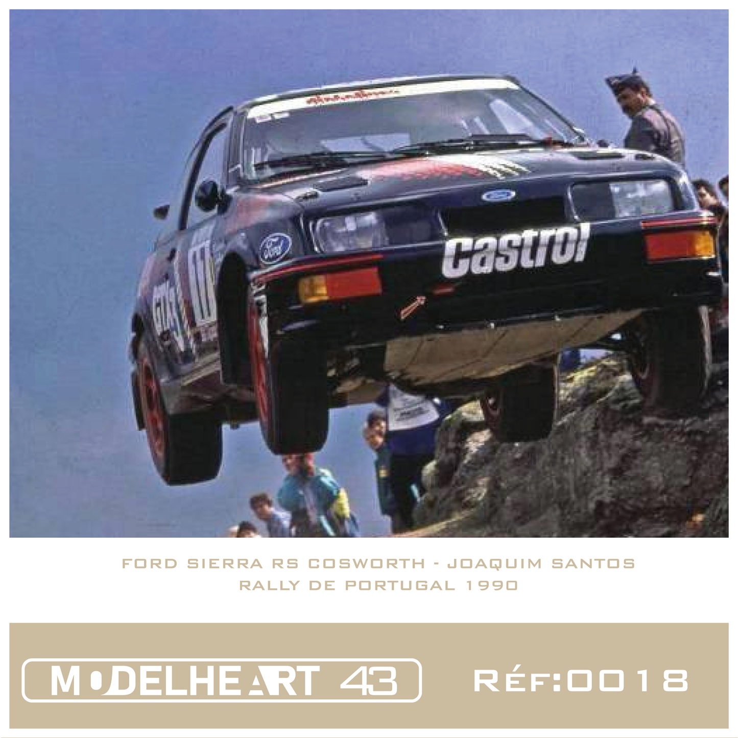 Decalque Ford Sierra Rs Cosworth Diabolique- Joaquim Santos