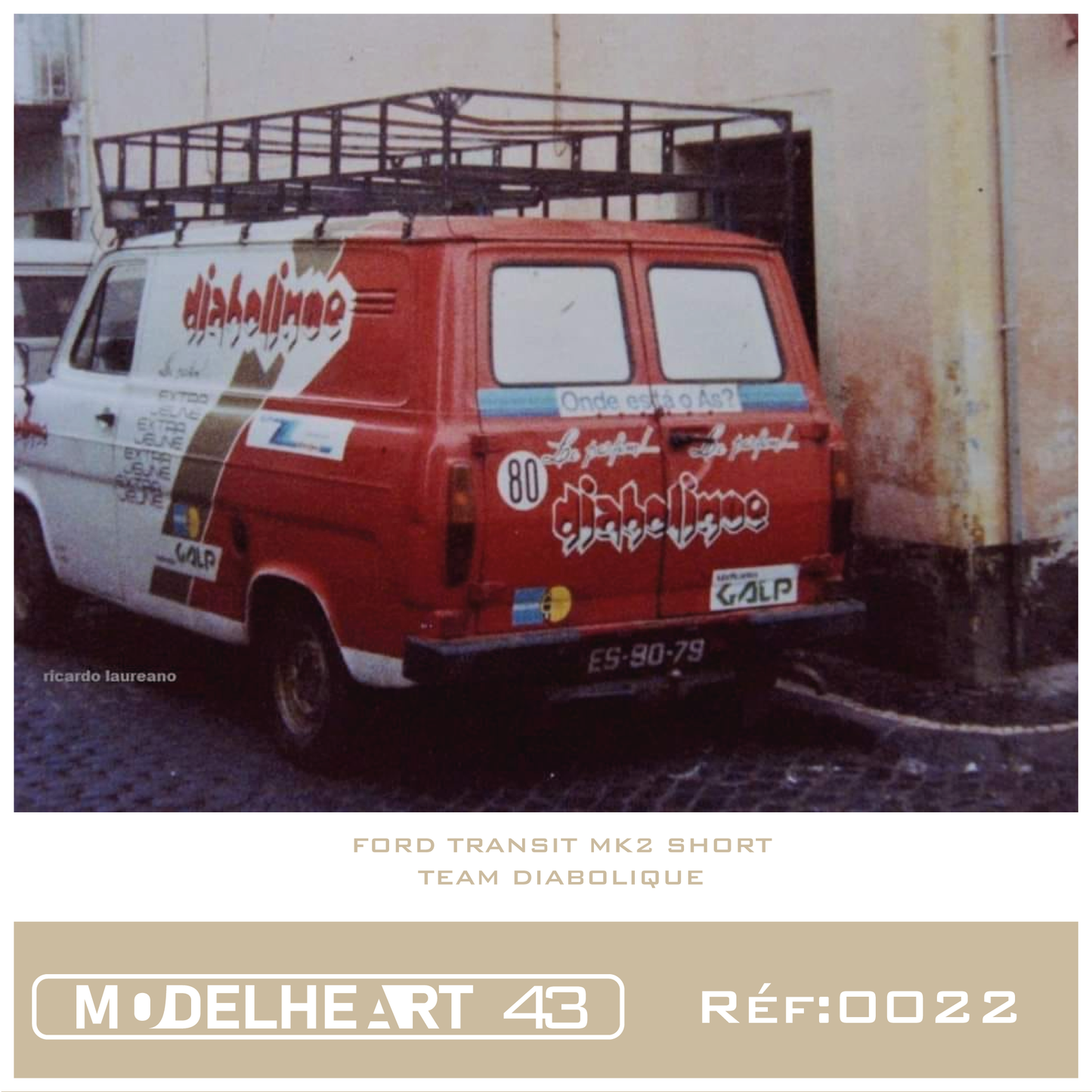 Decalque Ford Transit Mk2 Short Diabolique