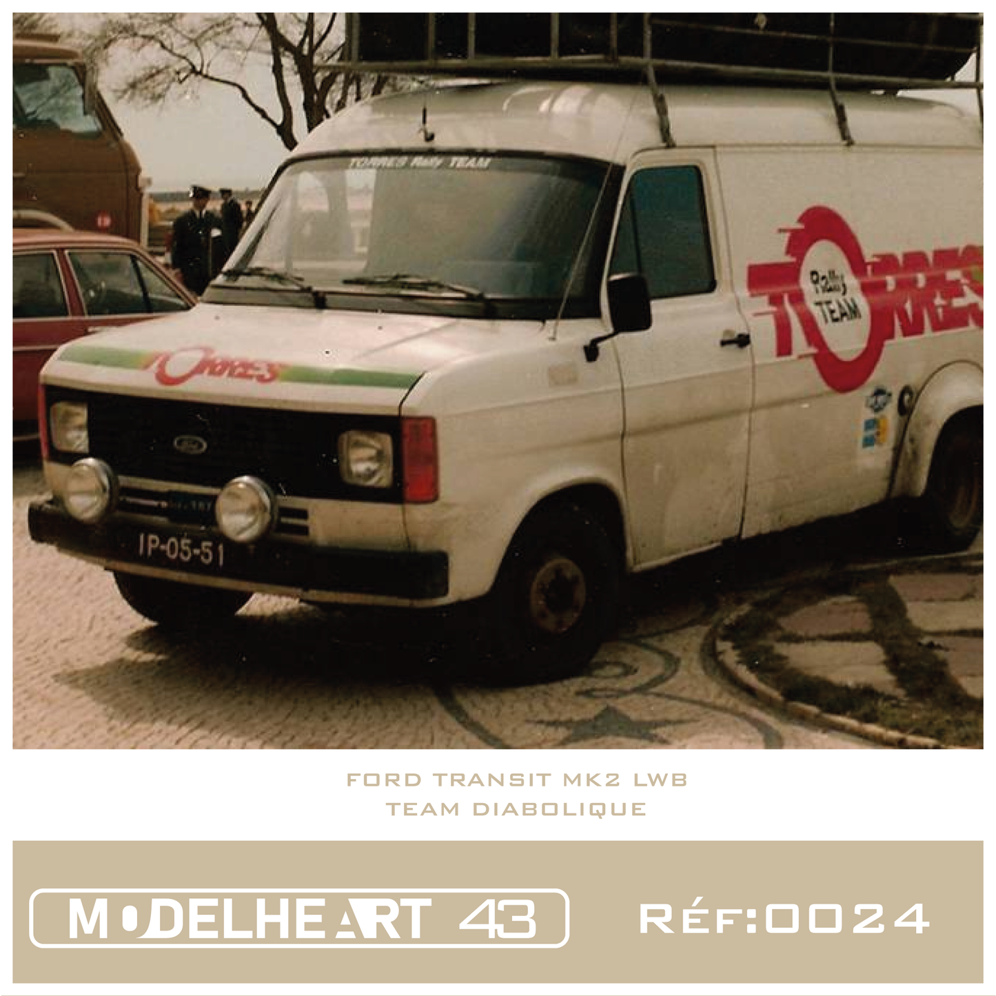 Decalque Ford Transit Mk2 Lwt - Torres Rally Team