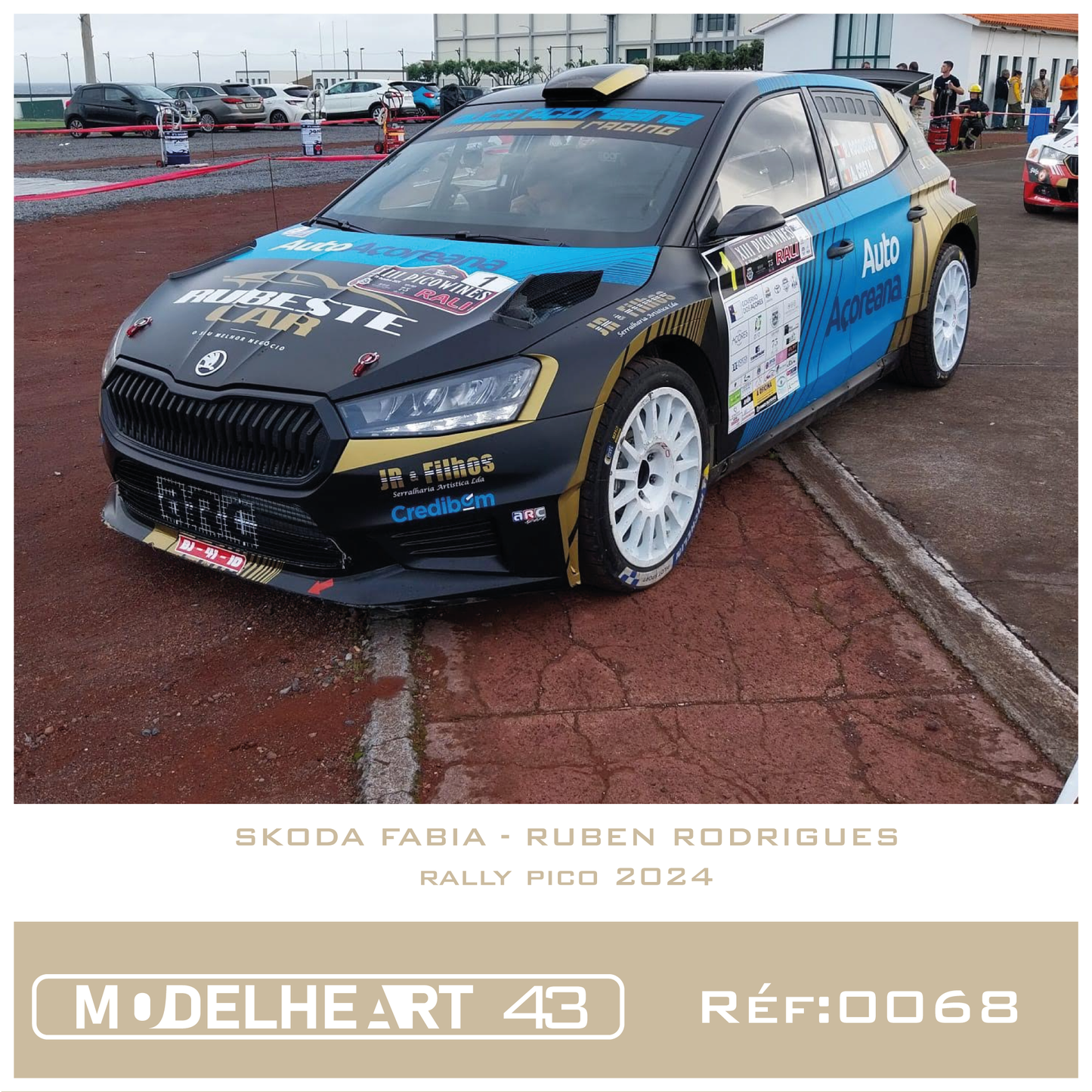 Decalque Skoda Fabia - Ruben Rodrigues