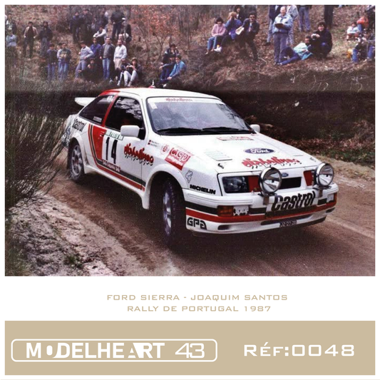 Decalque Ford Sierra Rs Cosworth - Joaquim Santos