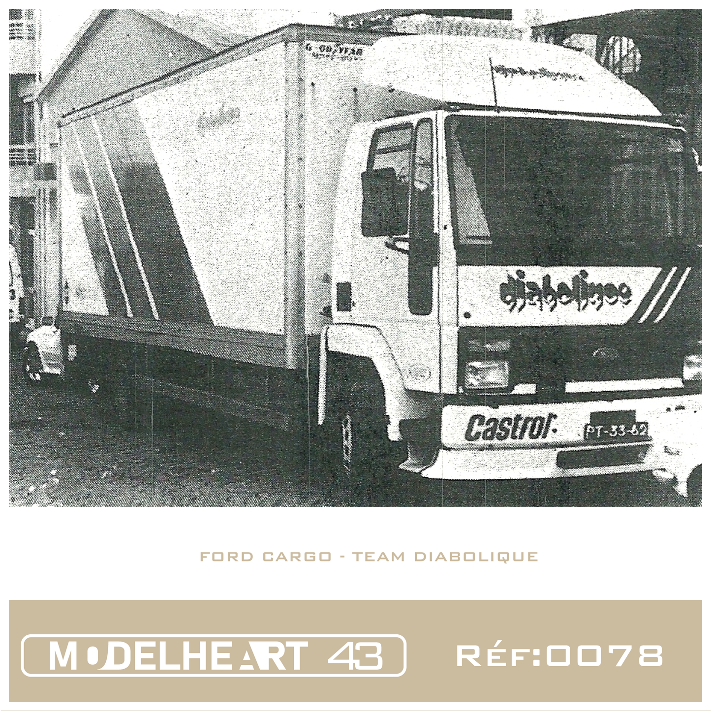 Decalque Ford Cargo - Team Diabolique