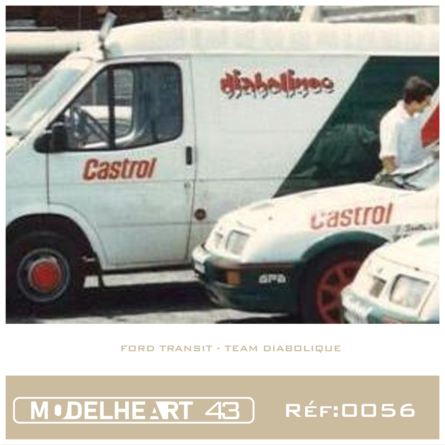 Decalque Ford Transit Diabolique