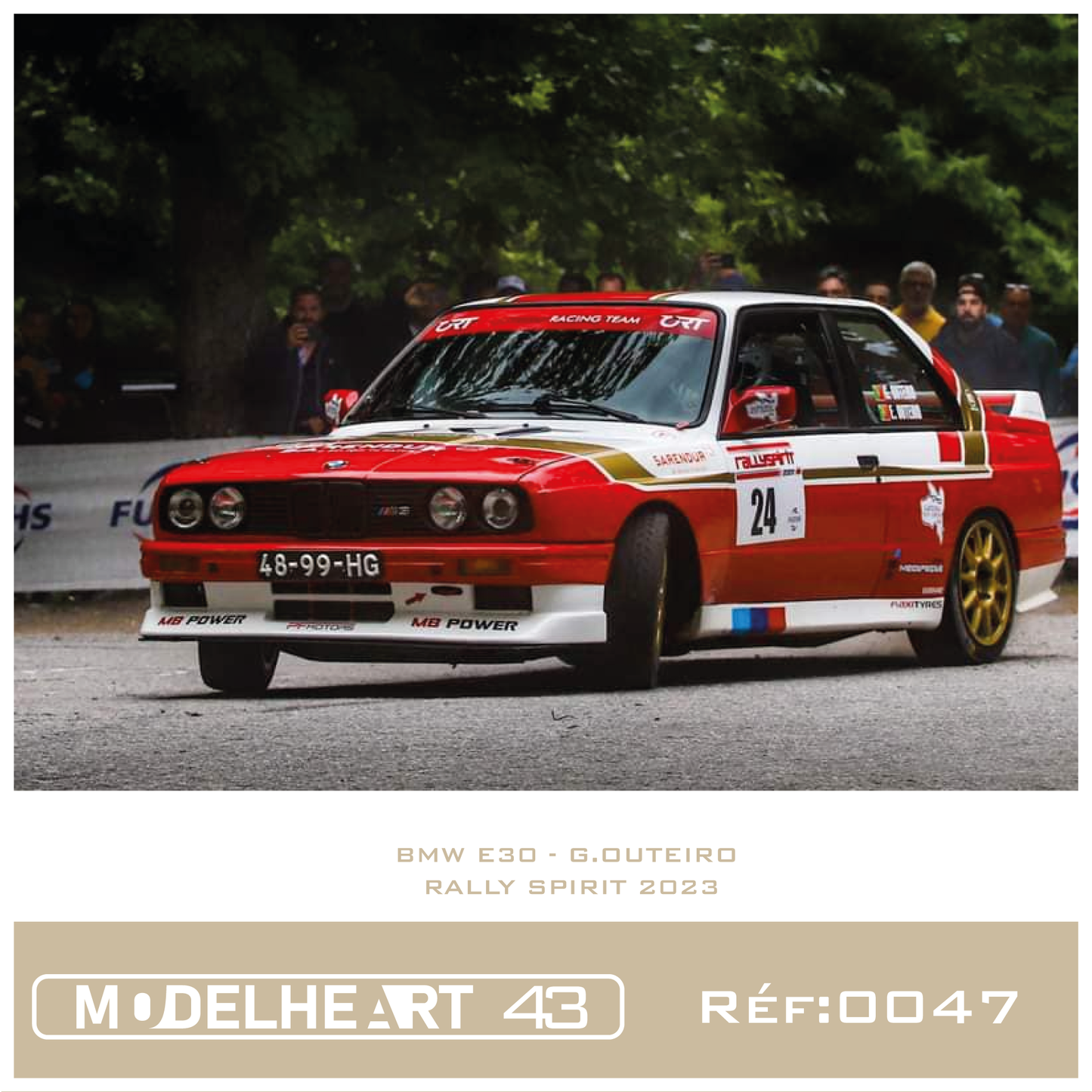 Decalque Bmw E30 - G.Outeiro