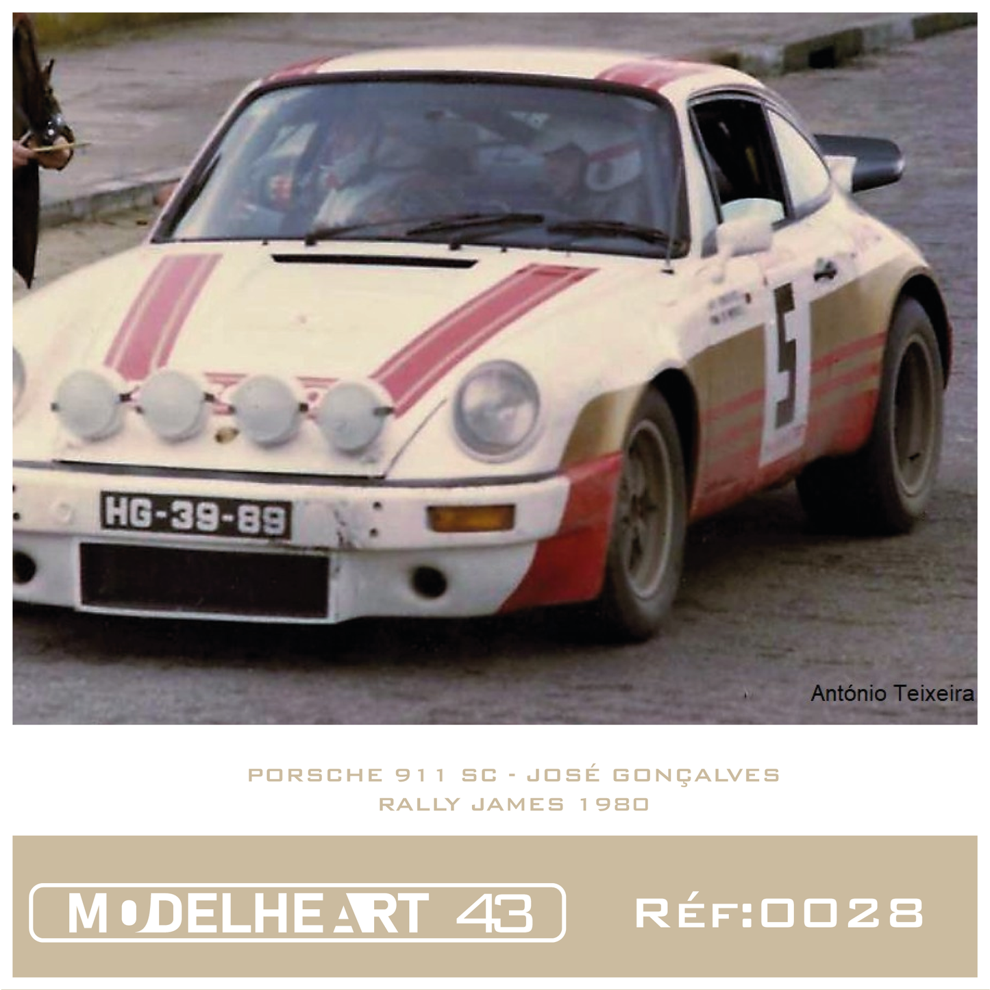 Decalque Porsche 911 Sc Diabolique- José Gonçalves