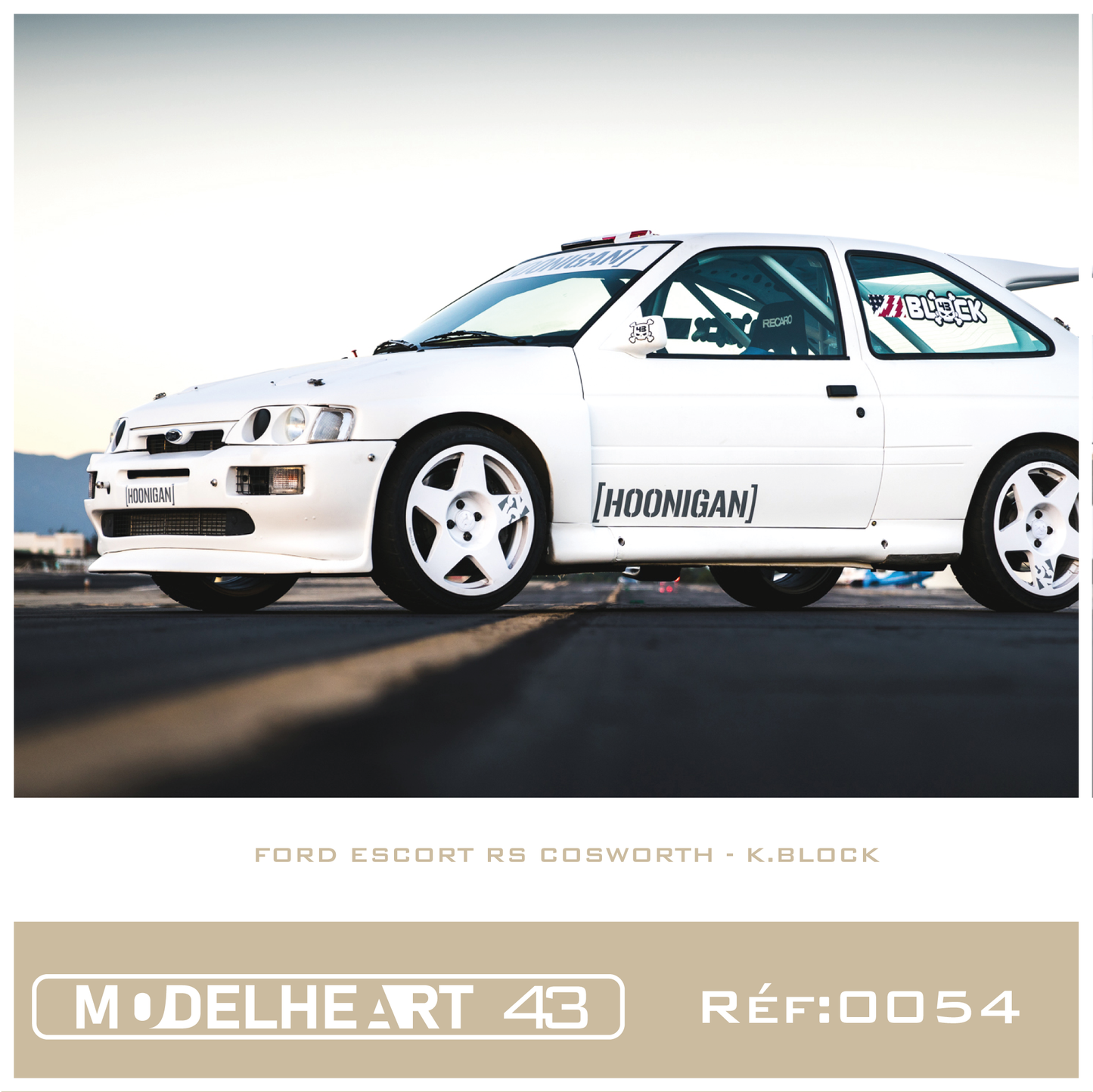 Decalque Ford Escort Rs Cosworth