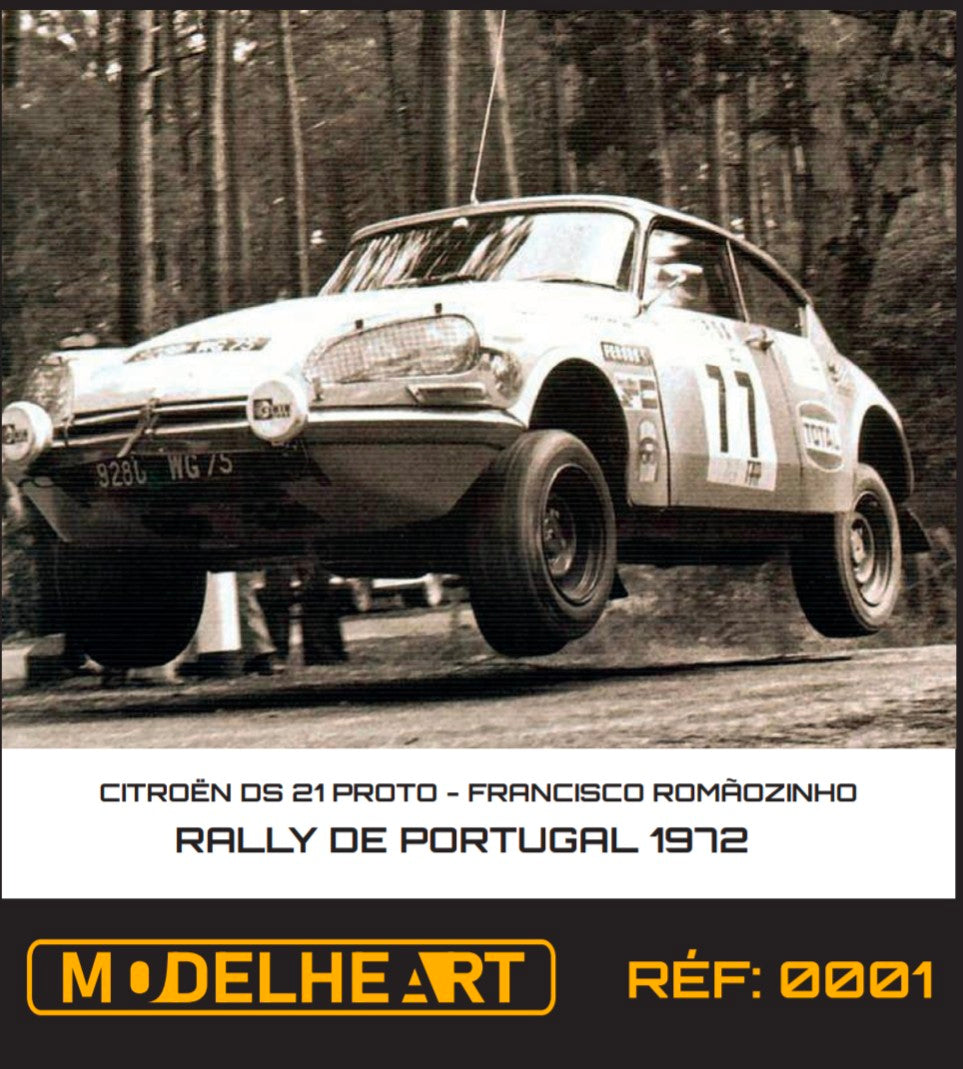 Decalque Citroën Ds21 Proto - Francisco Romãozinho