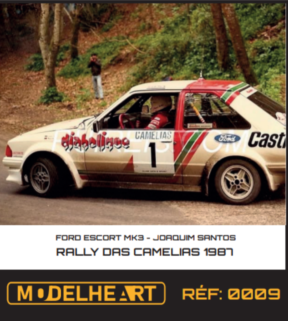 Decalque Ford Escort Mk3 Diabolique- Joaquim Santos