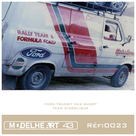 Decalque Ford Transit Mk2 Short Diabolique