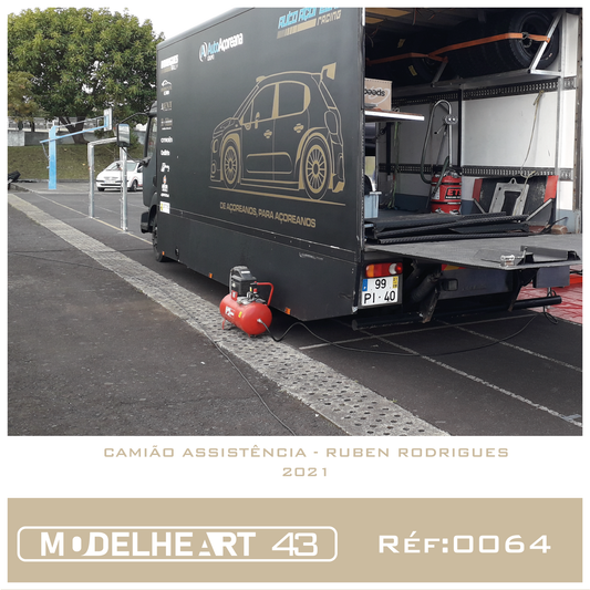 Decalque Camião Assistência - Ruben Rodrigues