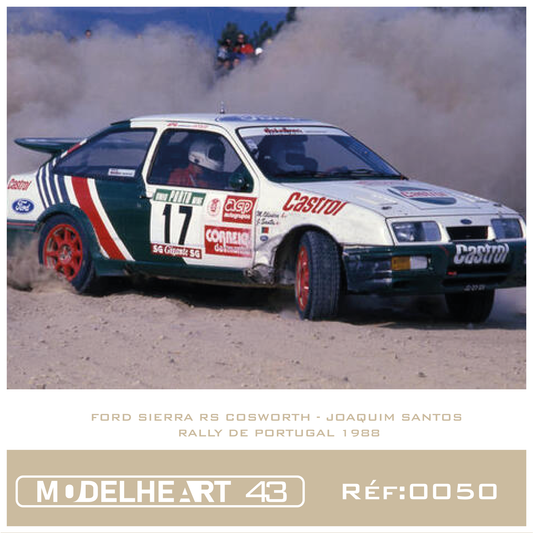 Decalque Ford Sierra - J.Santos