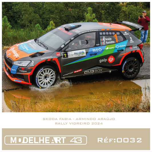 Decalque Skoda Fabia RS 2023 - Armindo Araújo