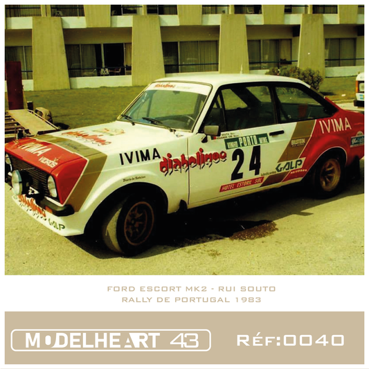 Decalque Ford Escort Mk2 Diabolique- Rui Souto