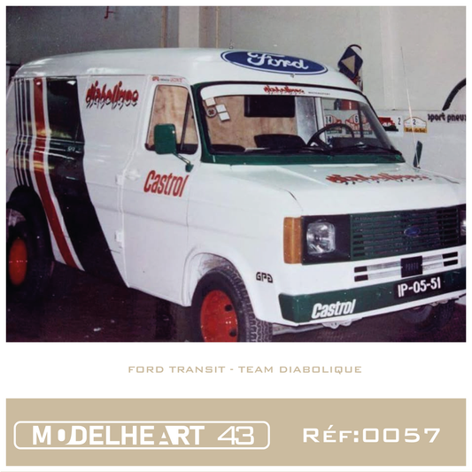 Decalque Ford Transit Diabolique