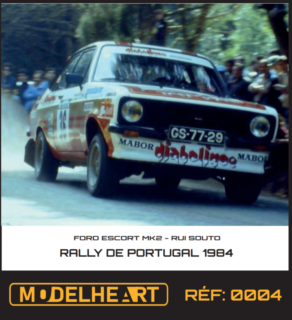 Decalque Ford Escort Mk2 Diabolique- Rui Souto