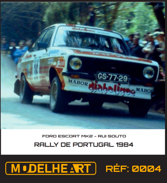 Decalque Ford Escort Mk2 Diabolique- Rui Souto